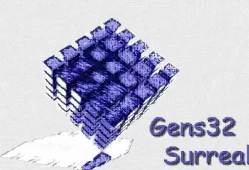 【MD 世嘉】Gens32 Surreal V1.72 简体中文版 下载