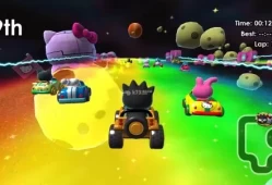 switch游戏《凯蒂猫爱竞速 Hello Kitty Kruisers》英文版XCI整合版下载【1.0.1补丁】