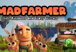 switch游戏《狂农：失落的王国和疯狂的小动物 Madfarmer: Lost Kingdoms and Crazy Critters》英文版nsp下载