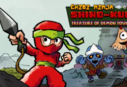 switch游戏《小忍者志乃君：魔塔宝藏 Chibi Ninja Shino-kun Treasure of Demon Tower》英文美版nsz下载 v1.0.0