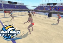 switch游戏《夏季运动会沙滩排球（Summer Games Beach Volley）》英文版nsp下载