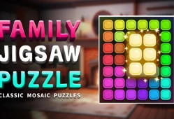 switch游戏《家庭拼图：经典马赛克拼图 Family Jigsaw Puzzle Classic Mosaic Puzzles》英文版nsp下载